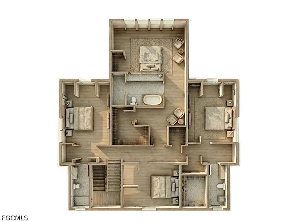 a picture of a floor plan