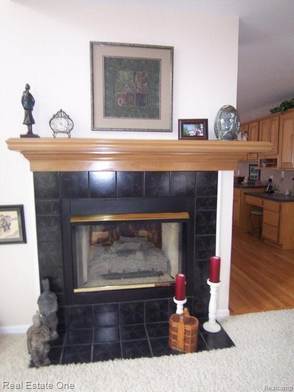 7635 Hunters Pointe Brighton, MI 48116 - Photo 15 of 25 Fireplace