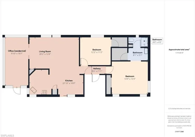 a picture of a floor plan