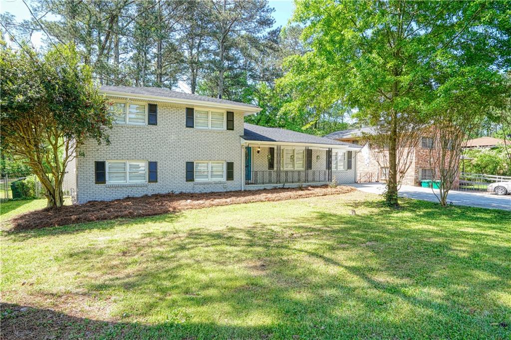 3137 Weslock Circle Decatur, GA 30034 - Photo 1 of 1 a house view with a outdoor space
