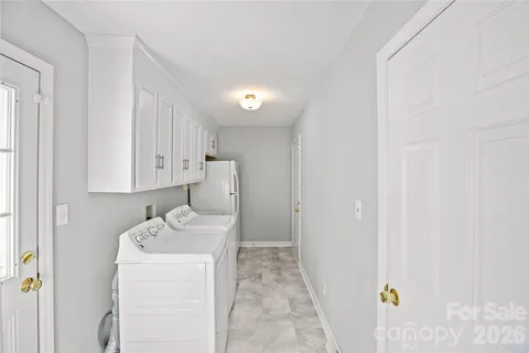 a room with storage and utility