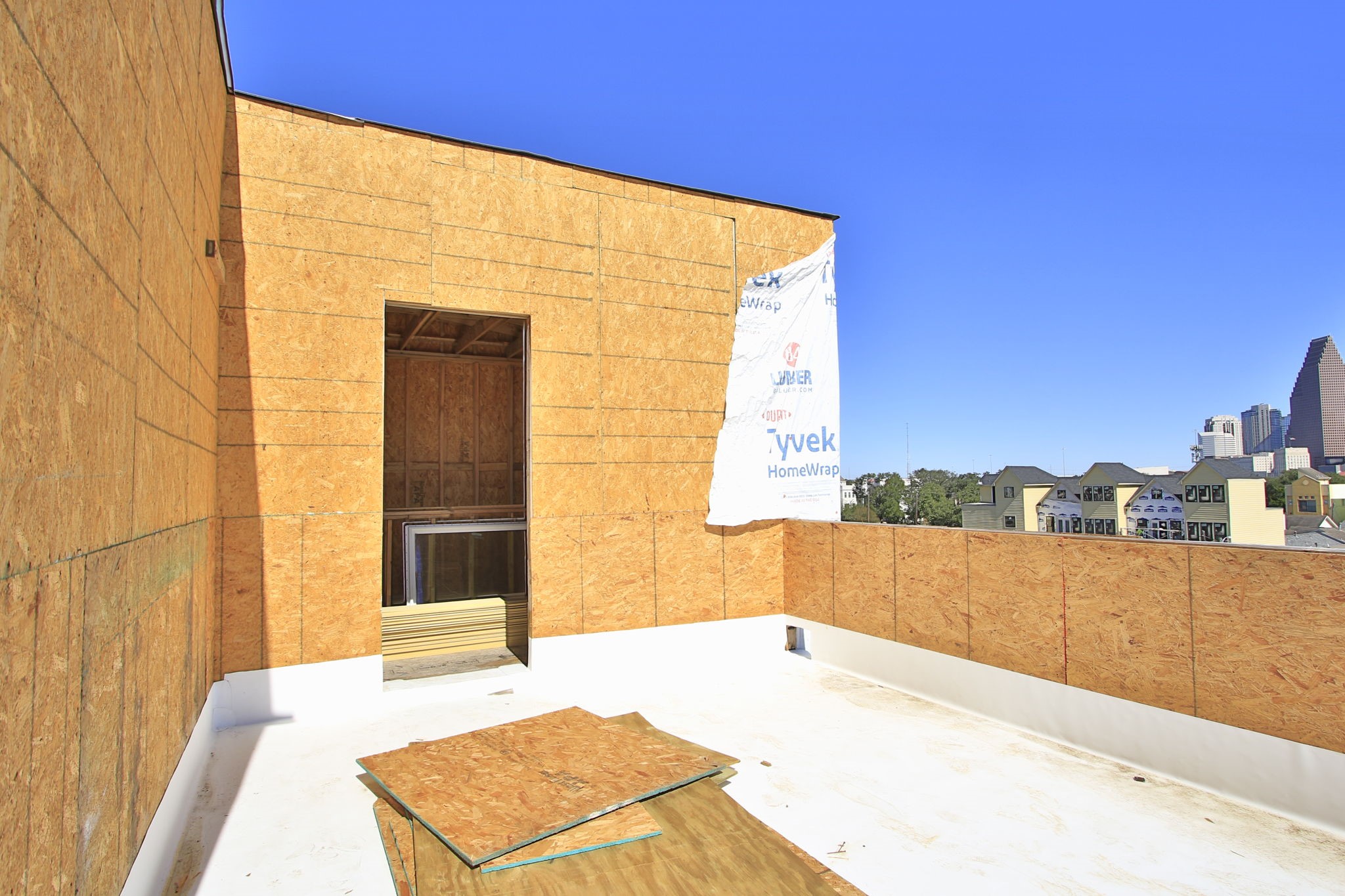 1316 Robin Street, Unit A Houston, TX 77019 - Photo 14 of 46 a view of an outdoor space and tv