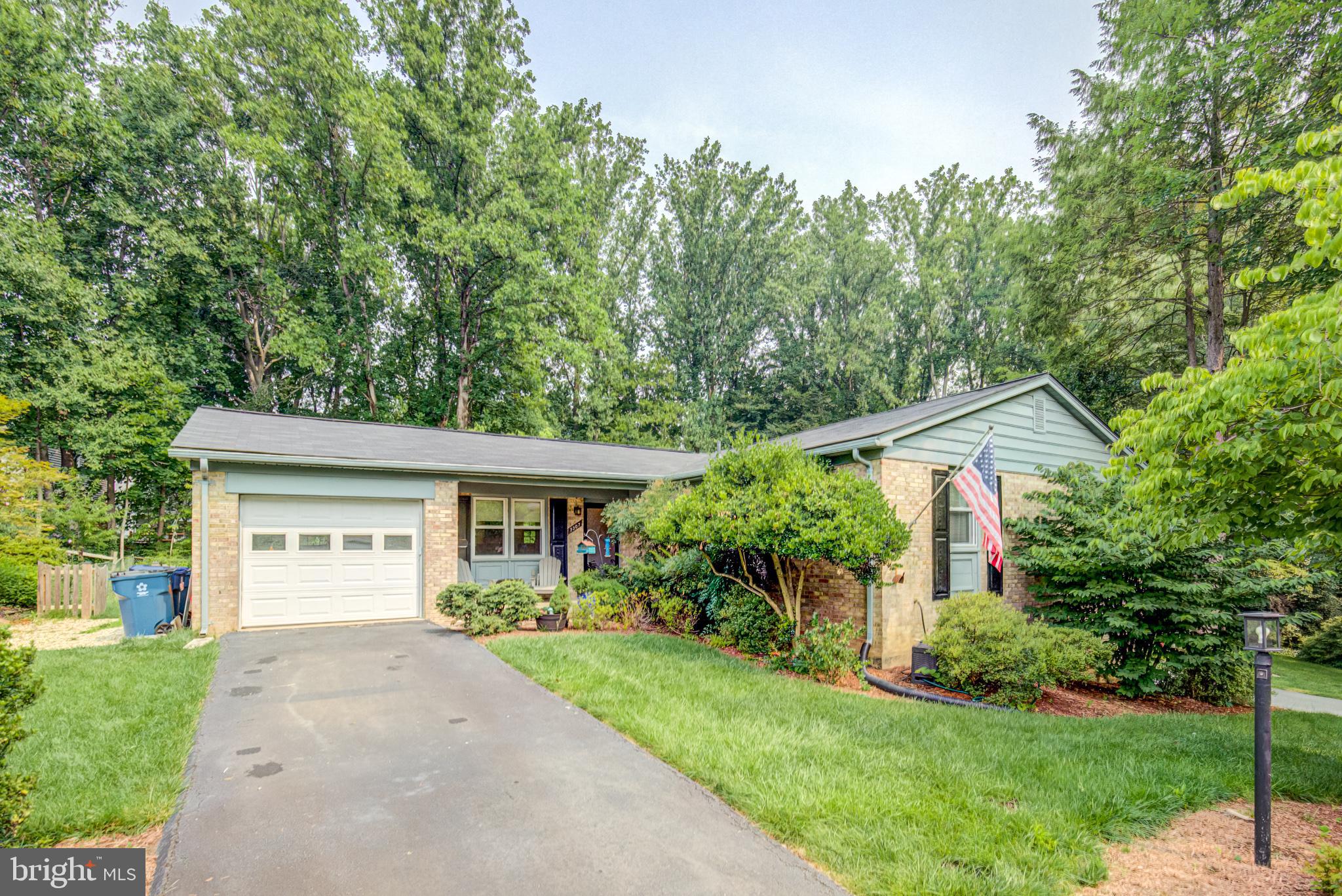 Garage and driveway parking
