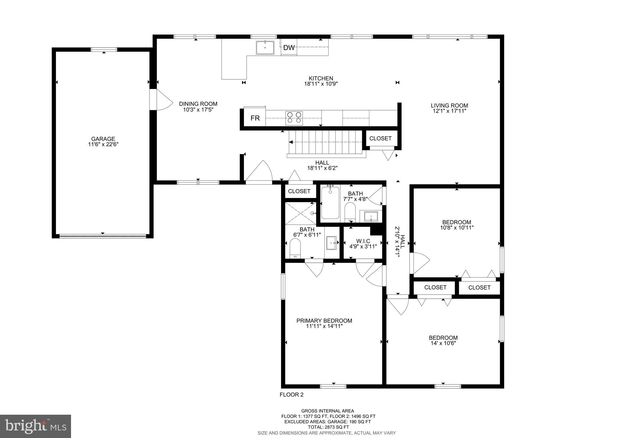 7307 Reservation Drive Springfield, VA 22153 - Photo 46 of 47 main level floor plans