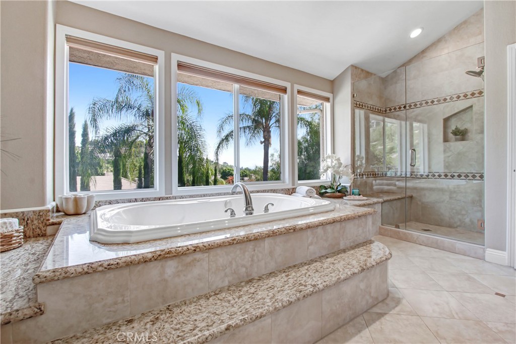 12036 Wood Ranch Road Granada Hills, CA 91344 - Photo 27 of 55 Primary- Separate walk- in shower