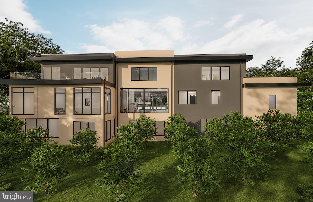 3632 36th Road North Arlington, VA 22207 - Photo 2 of 14 Conceptual Rear Elevation