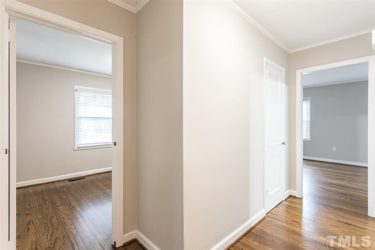 2732 Knowles Street Raleigh, NC 27603 - Photo 14 of 26 a view of hallway with wooden floor