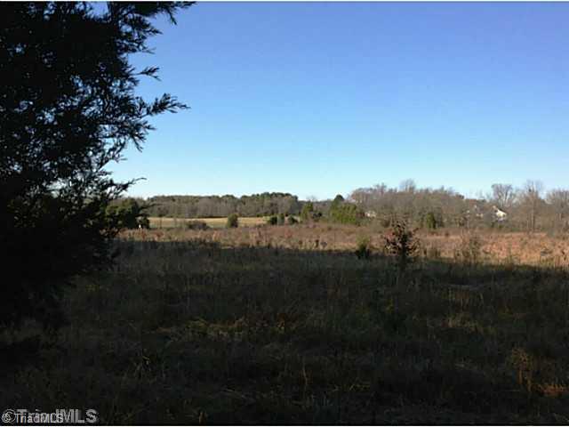 Land. View of Farmington Road from property.
