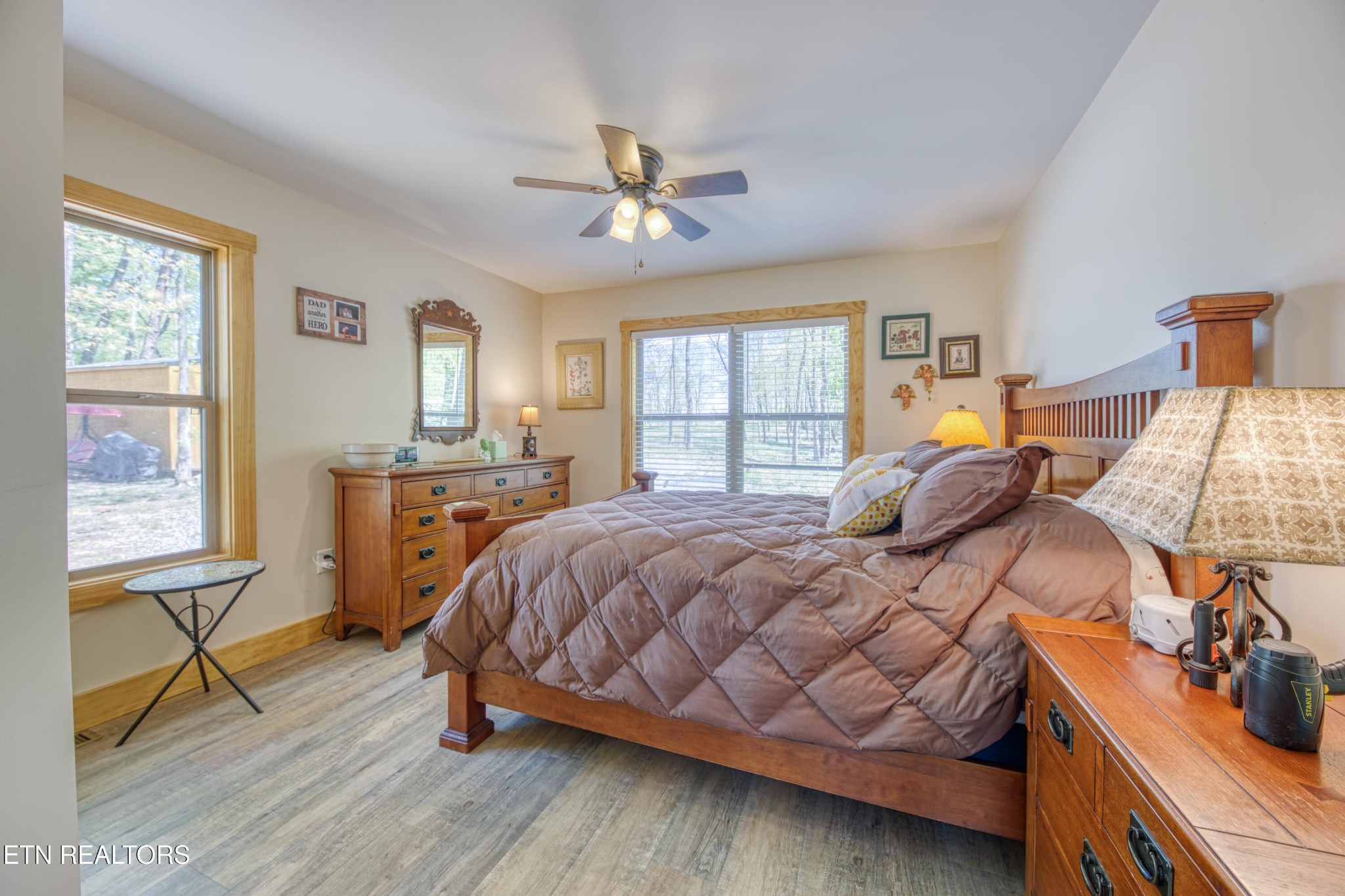 1040 Rdg Pt Trail Dandridge, TN 37725 - Photo 20 of 31 a bedroom with a bed and window