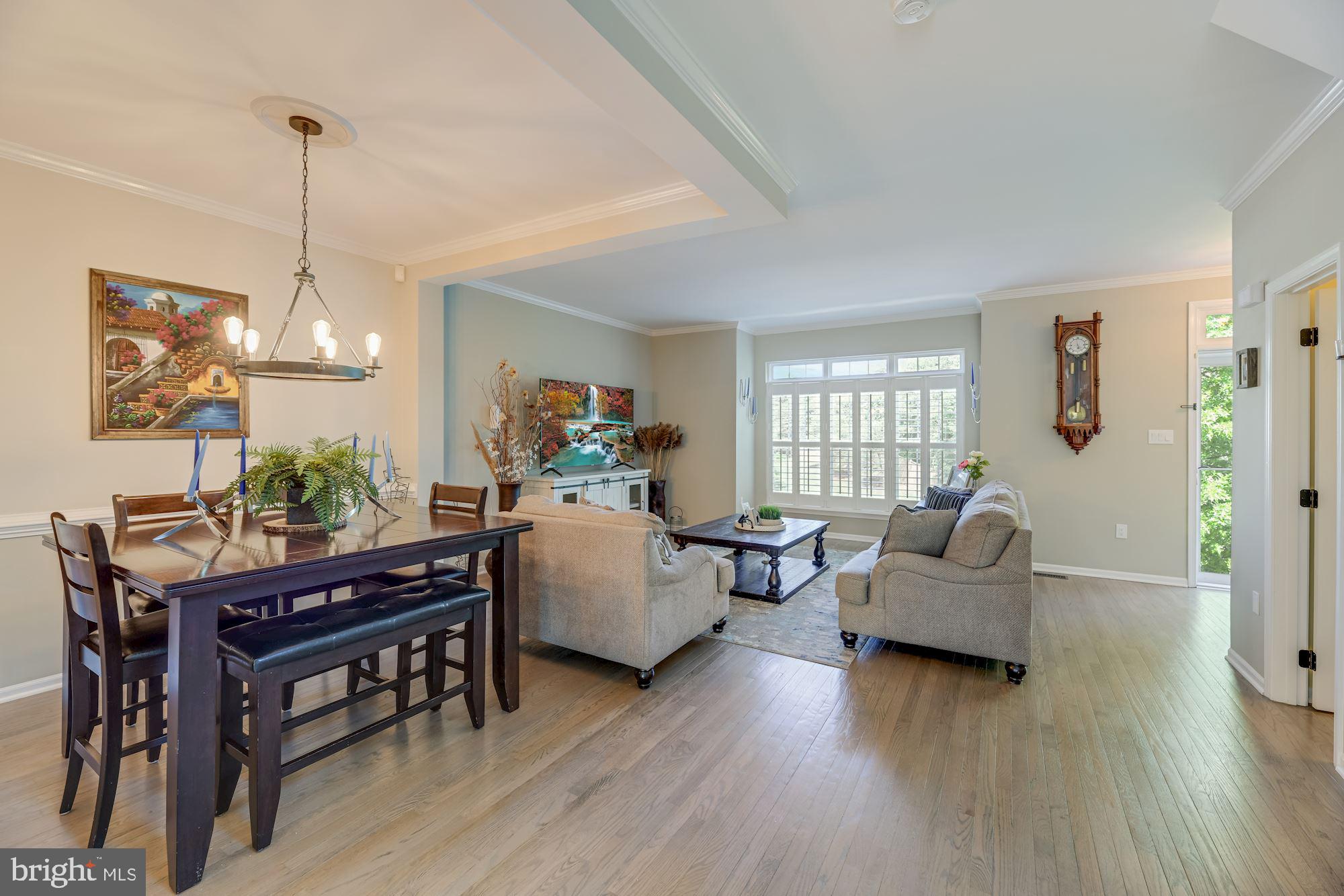 7265 John Rylands Way Springfield, VA 22150 - Photo 4 of 26 Dining & Living Rooms