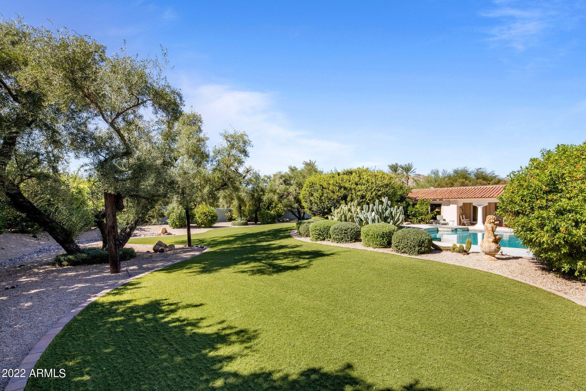 6200 North Yucca Road Paradise Valley, AZ 85253 - Photo 28 of 40 Backyard