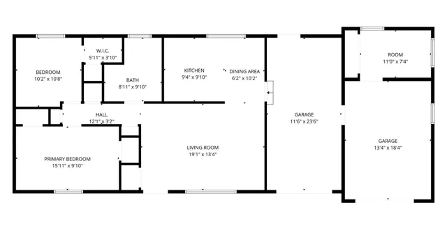 a picture of a floor plan