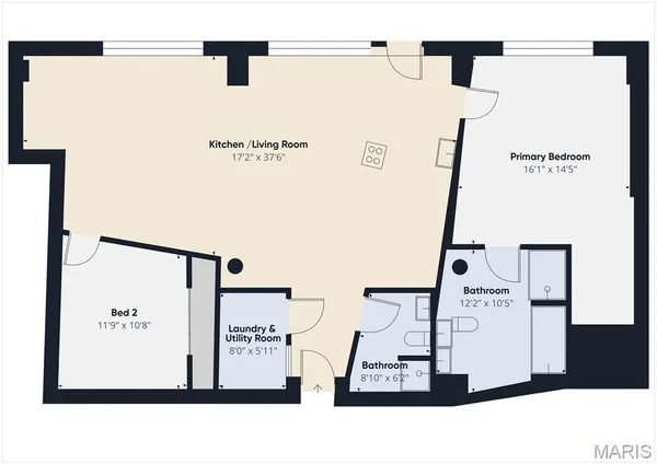 $1,600 | 1611 Locust Street, Unit 507, St. Louis, MO 63103