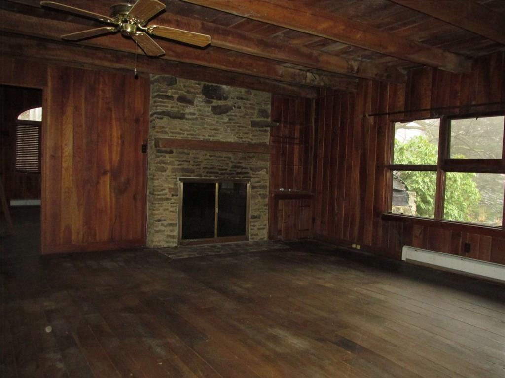 188 County Line Road Champion, PA 15622 - Photo 17 of 25 Bedroom 4 OR make this a family room! This is the fourth fireplace and is open on the other side.