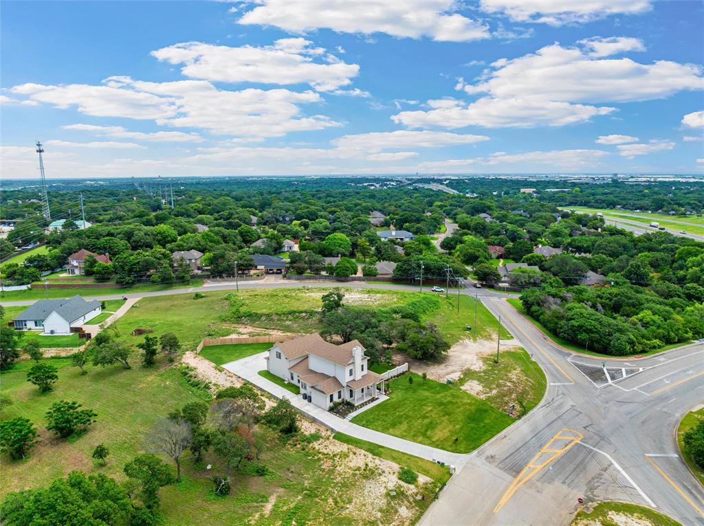 20 Ritchie Road Woodway, TX 76712 - Photo 37 of 40 Aerial perspective showcasing the property's expansive lot, mature trees, and proximity to thoroughfares