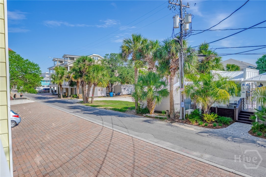 18 Silver Avenue, Unit 1 Tybee Island, GA 31328 - Photo 23 of 50 View of Southern Belle Pool Entrance from Porch