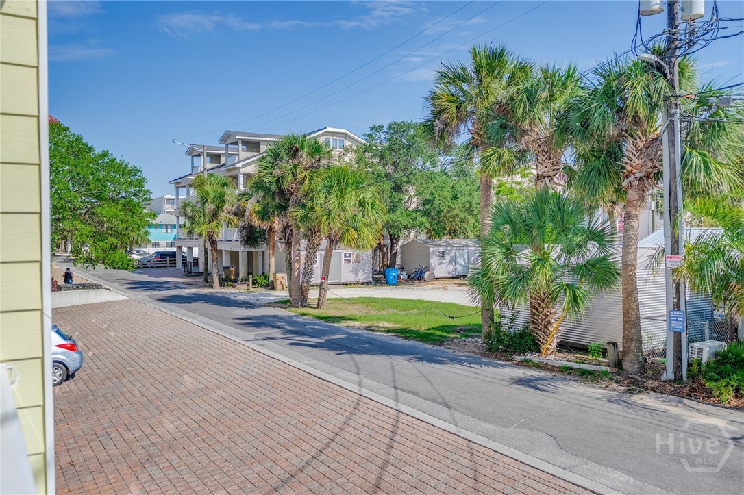 18 Silver Avenue, Unit 1 Tybee Island, GA 31328 - Photo 25 of 50 View of Southern Belle Pool Entrance from Porch