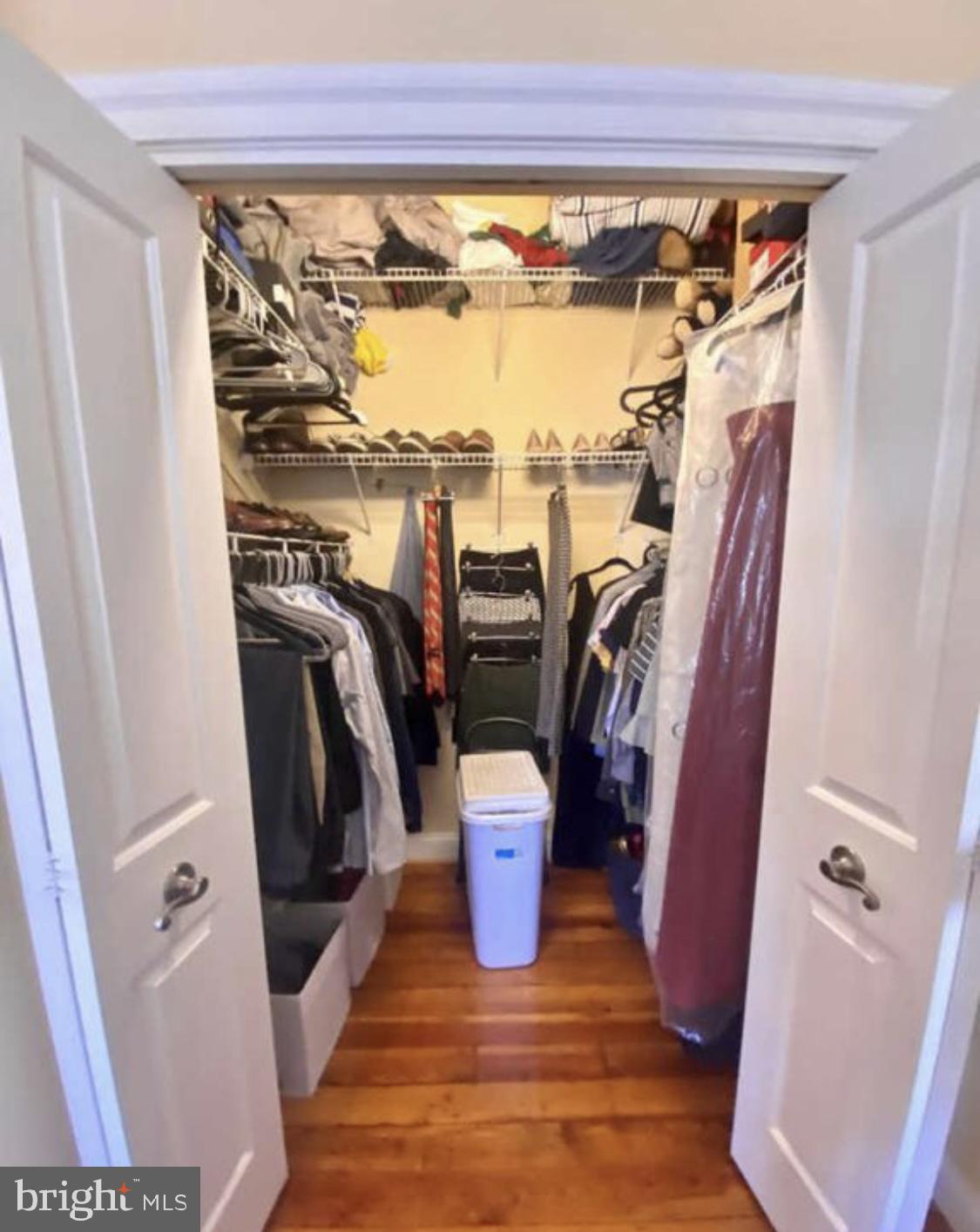101 Fayette Street, Unit 3 Conshohocken, PA 19428 - Photo 21 of 22 a view of walk in closet with clothes and shoes