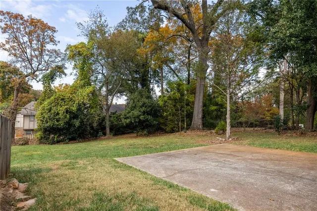 a view of a basketball court