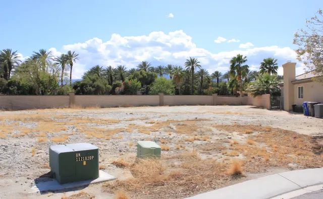 a view of empty space with mountain