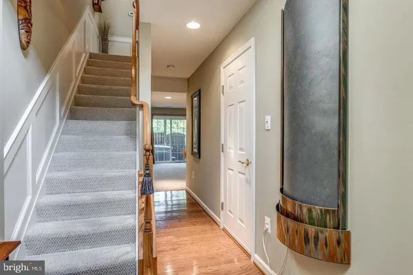 a view of an entryway