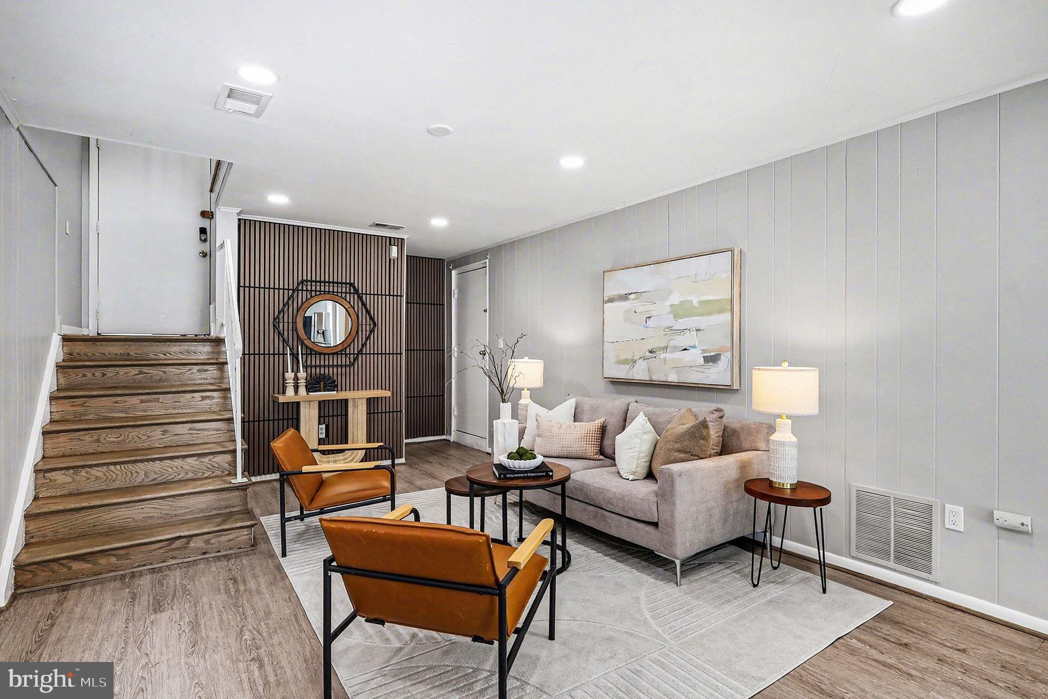 2402 24th Street Southeast Washington, DC 20020 - Photo 11 of 41 Modern living space with stylish accents.