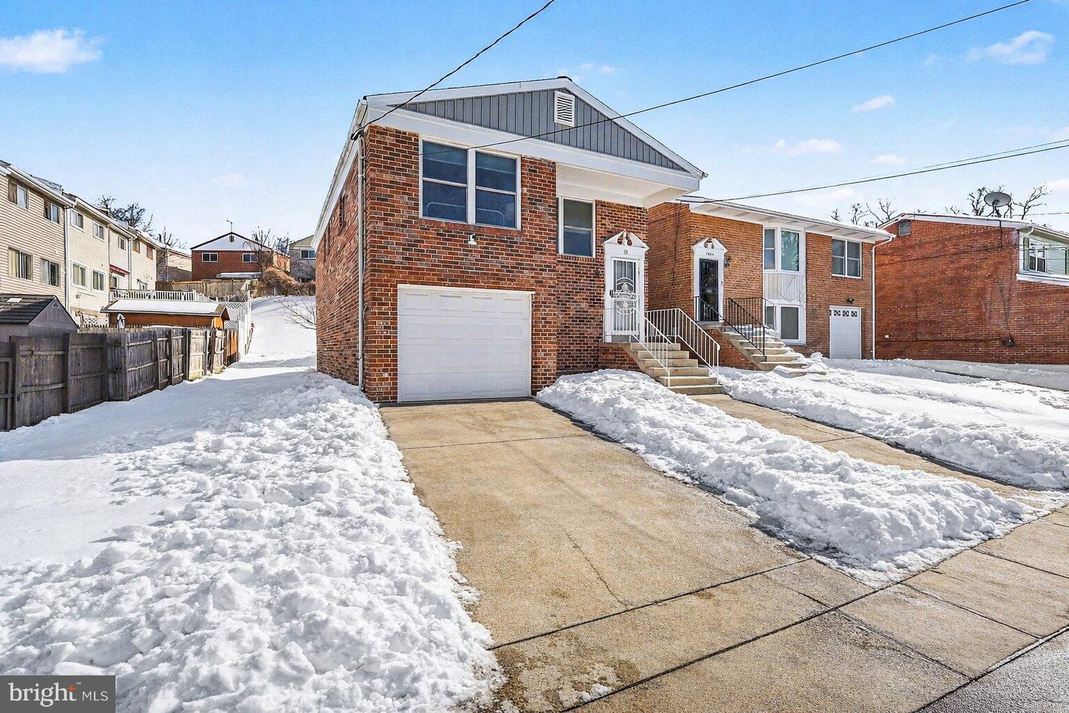 2402 24th Street Southeast Washington, DC 20020 - Photo 2 of 41 Charming brick home with winter's touch.