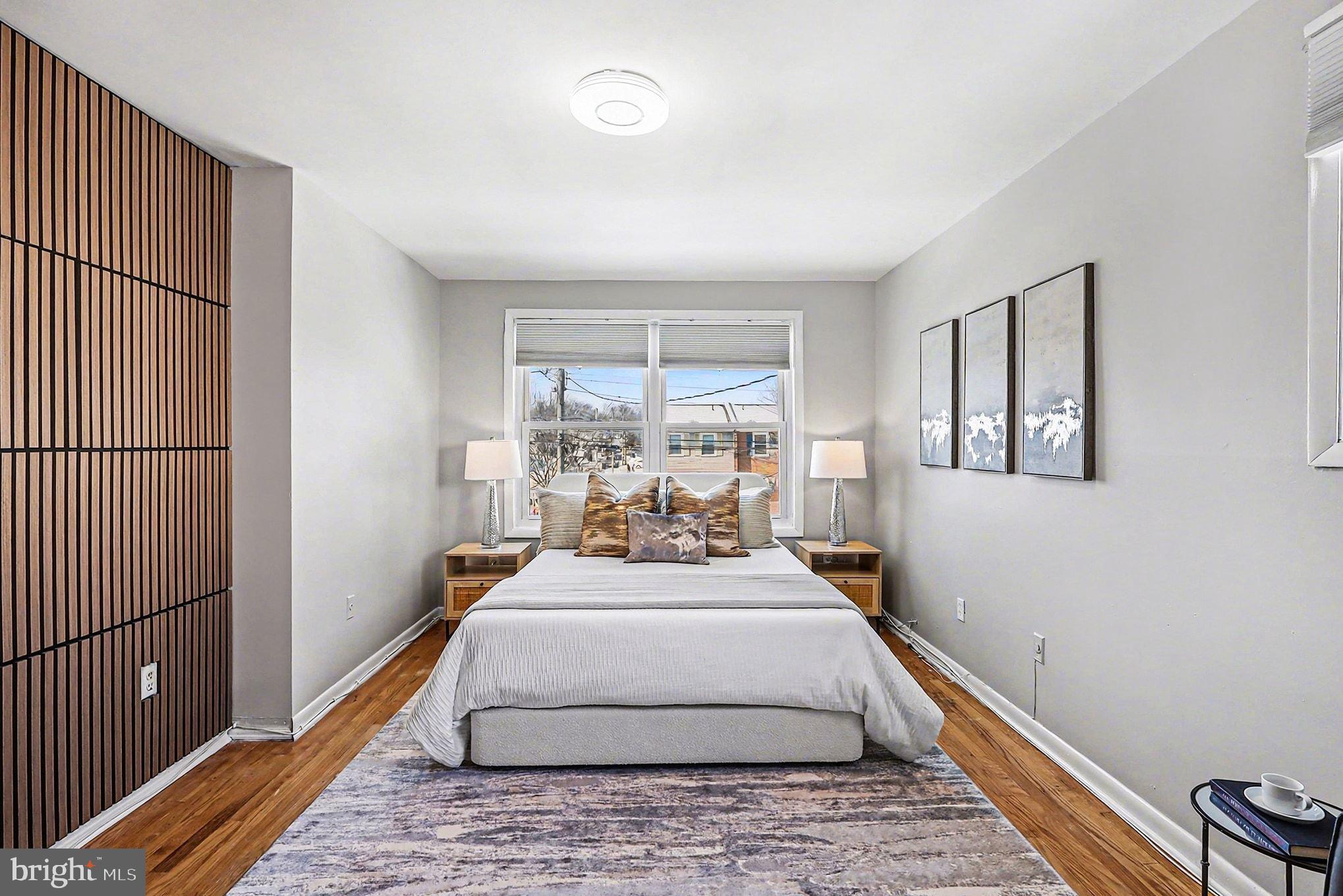 2402 24th Street Southeast Washington, DC 20020 - Photo 22 of 38 Serene bedroom with natural light and style.