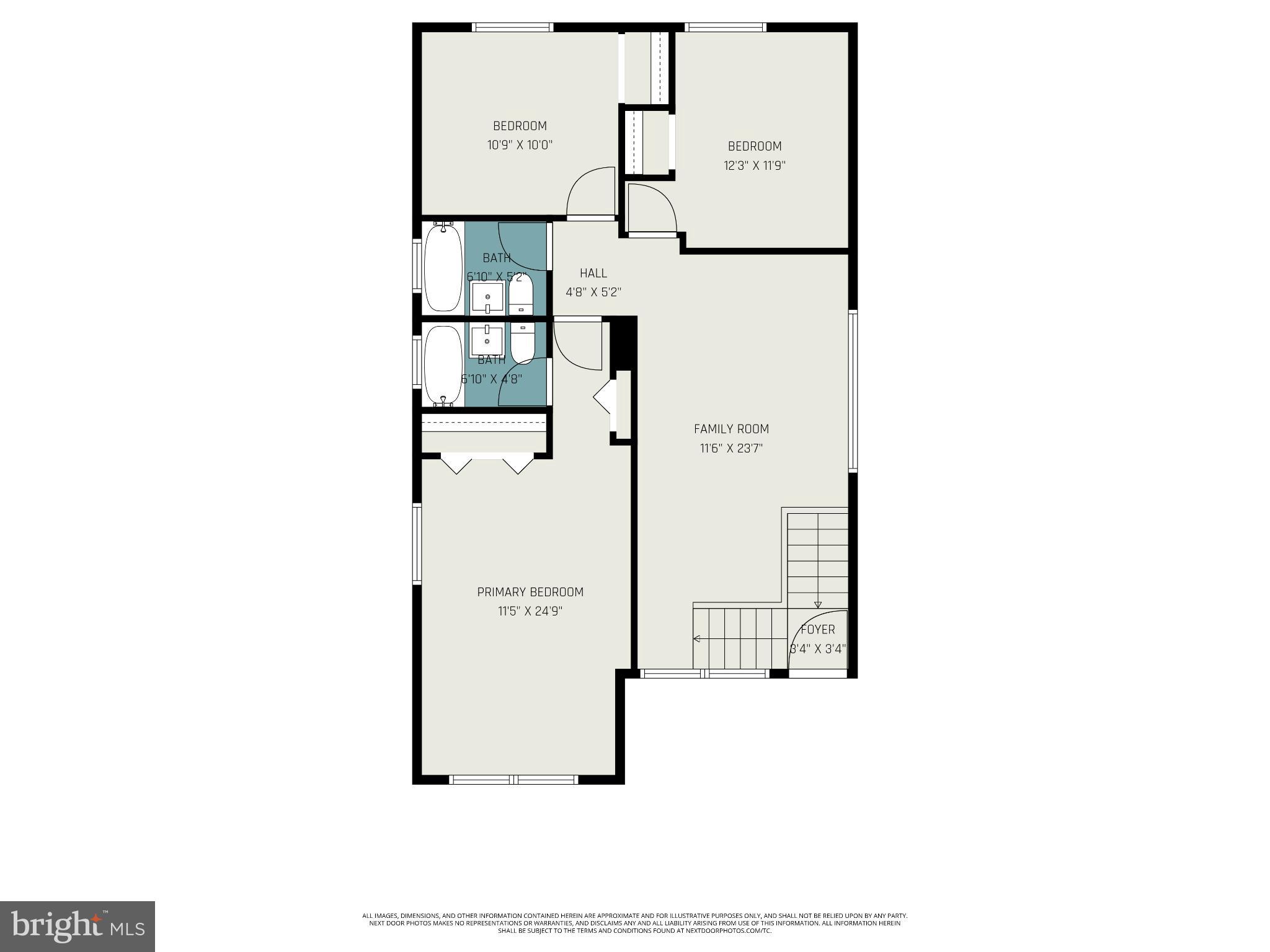 2402 24th Street Southeast Washington, DC 20020 - Photo 35 of 38 Spacious layout for modern living.