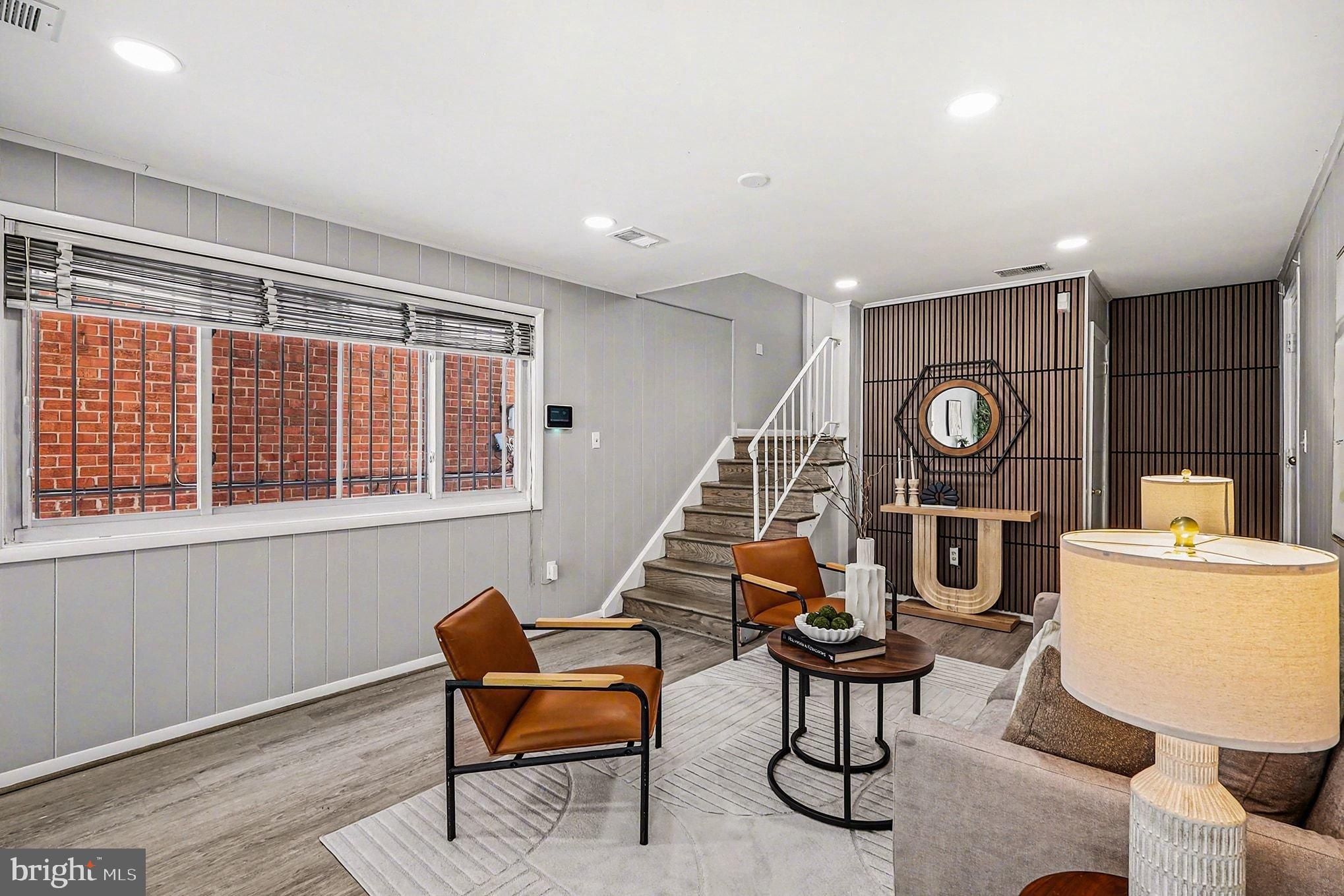 2402 24th Street Southeast Washington, DC 20020 - Photo 10 of 41 Modern living space with stylish accents.