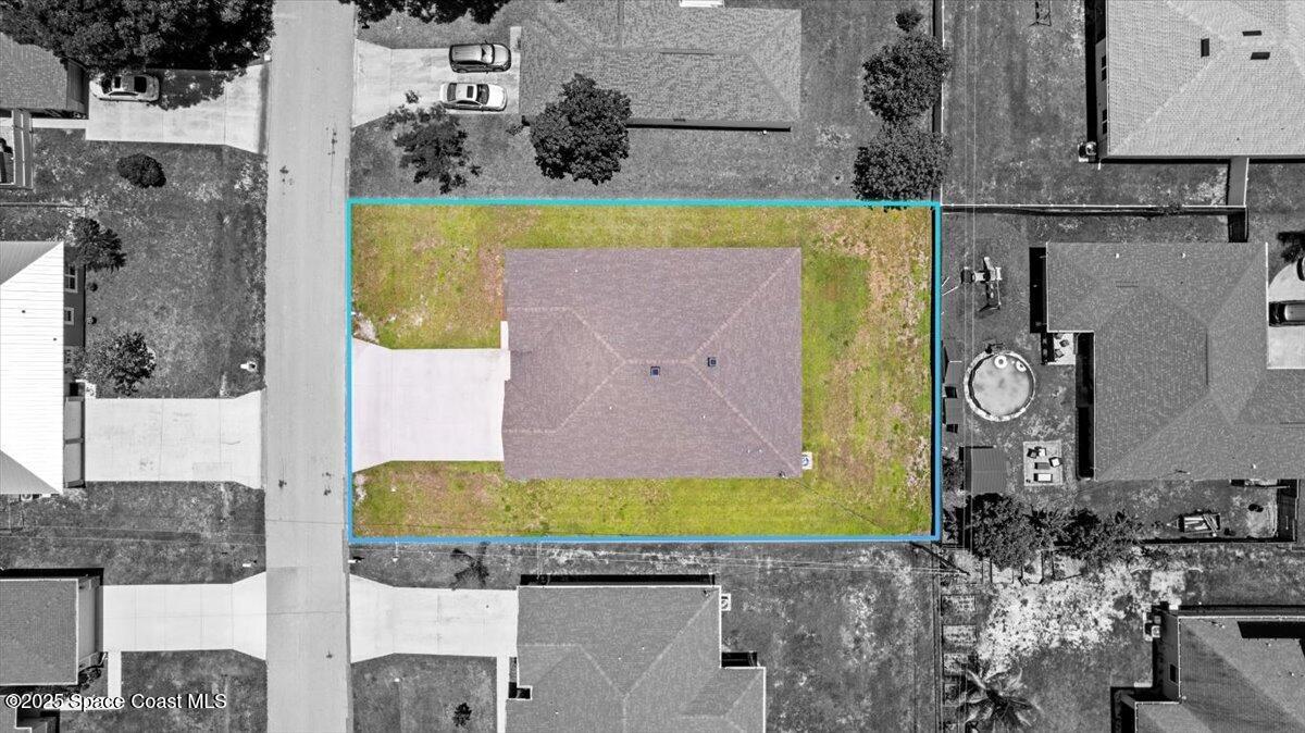 922 Raleigh Road Southeast Palm Bay, FL 32909 - Photo 39 of 44 02-LOT LINE