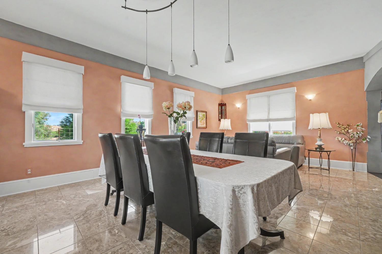 15070 Willow Creek Road Ione, CA 95640 - Photo 23 of 66 a view of a dining room with furniture window and outside view