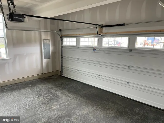 a view of a closet area