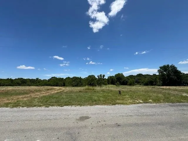 a view of outside space with mountain view