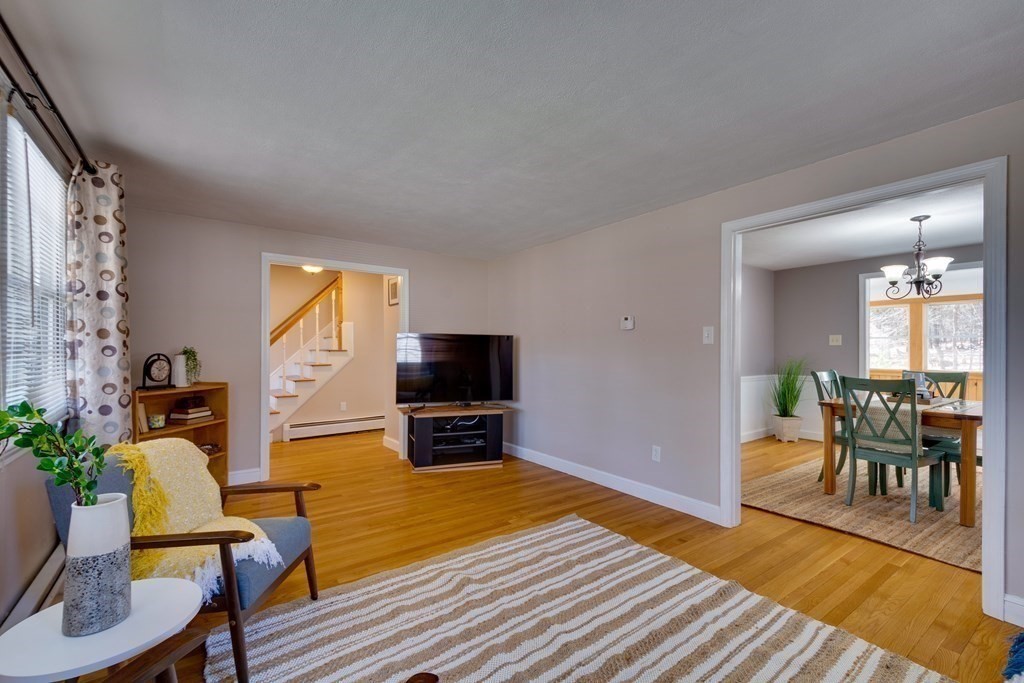 95 Andover Road Billerica, MA 01821 - Photo 7 of 18 a living room with furniture and a flat screen tv
