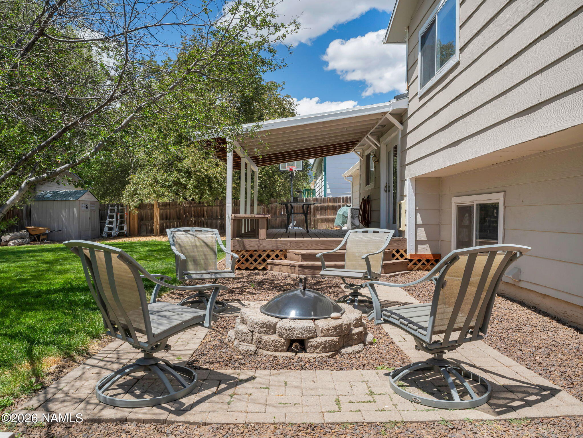 1727 North Deer Crossing Road Flagstaff, AZ 86004 - Photo 29 of 35 Fire Pit Patio