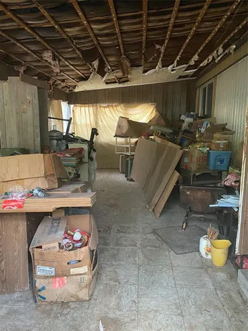 a view of storage and utility room