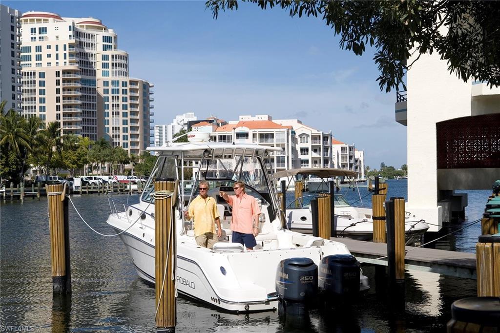 4160 Crayton Road, Unit A5 Naples, FL 34103 - Photo 40 of 46 Park Shore residents-only marinas offer boat rentals plus slips for sale or lease