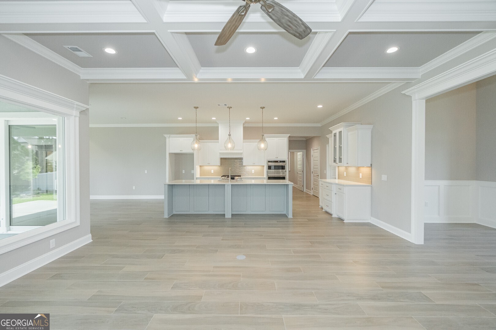 205 Riley Hunter Drive Kingsland, GA 31548 - Photo 7 of 81 a view of kitchen with refrigerator and window