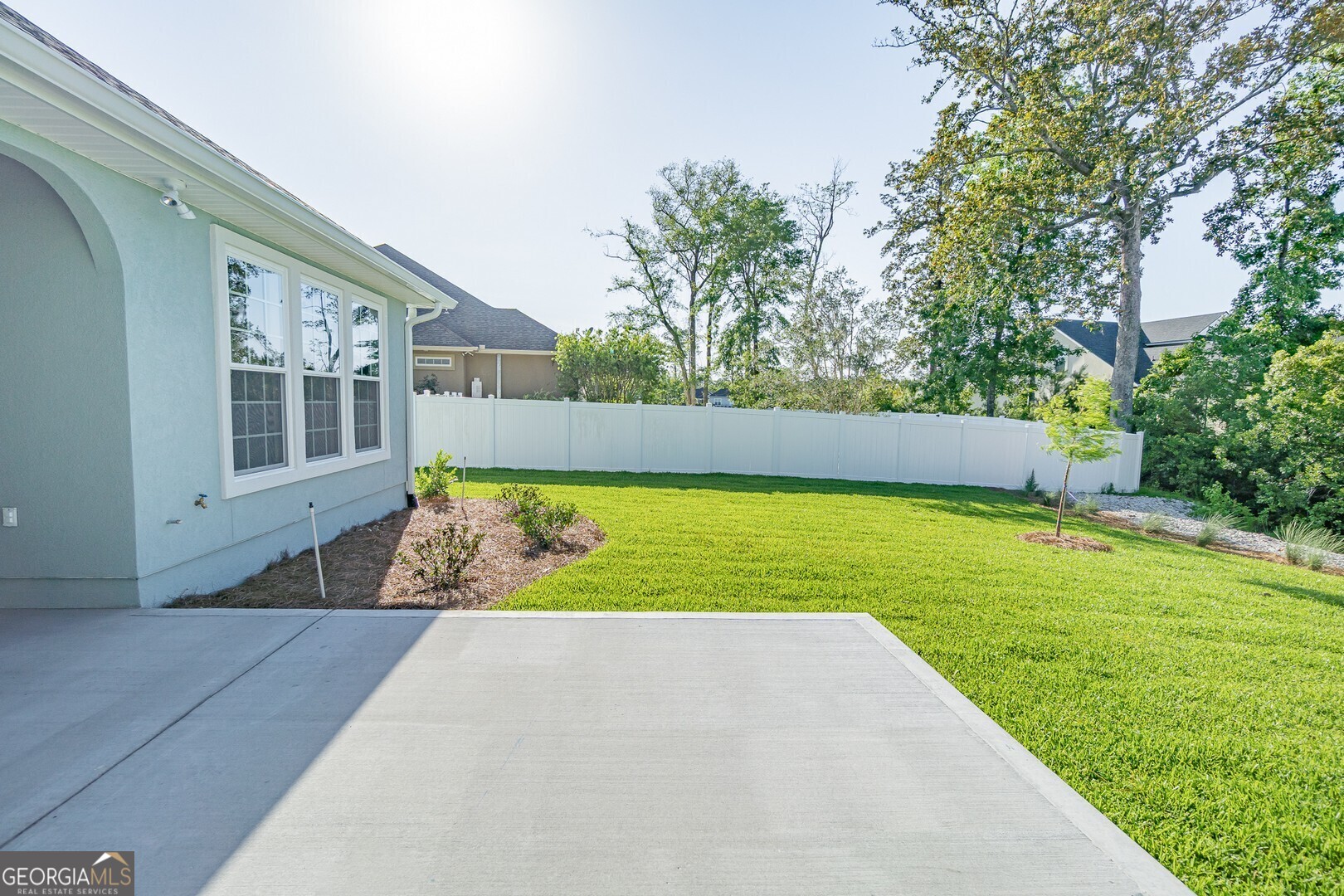 205 Riley Hunter Drive Kingsland, GA 31548 - Photo 75 of 81 a view of yard with swimming pool and green space