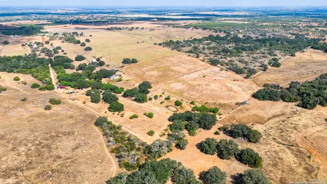a view of a yard with wooden floor