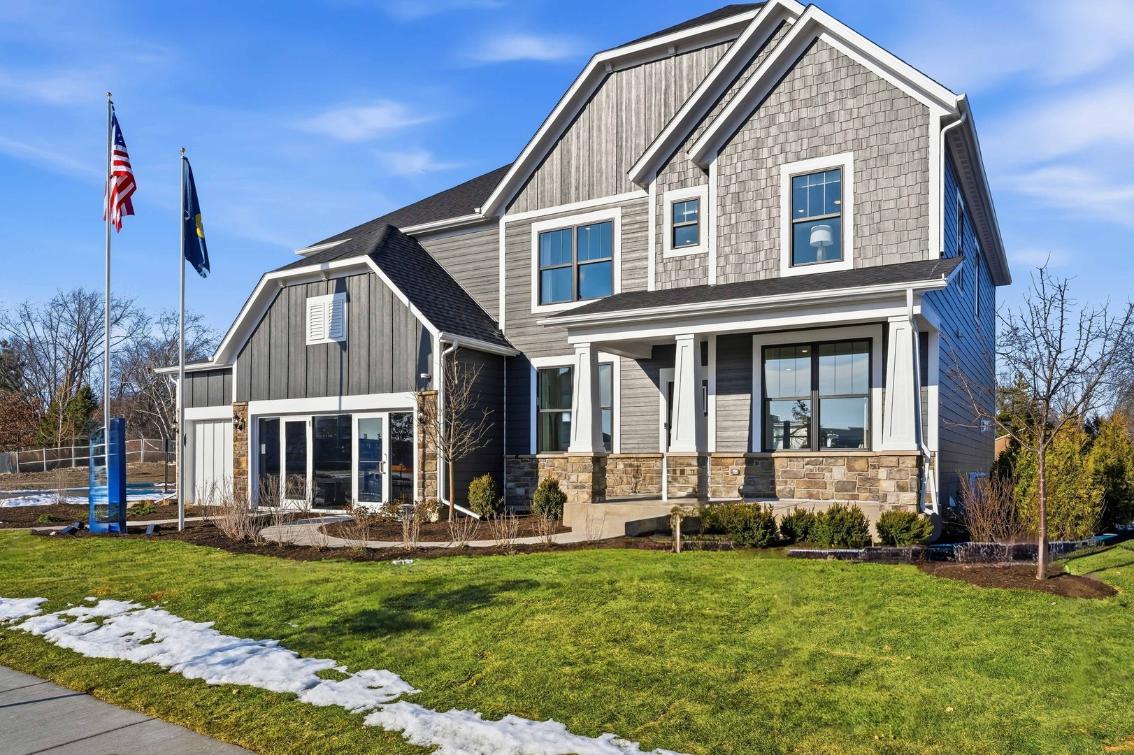 1670 Landy Lane Deerfield, IL 60015 - Photo 1 of 19 a front view of a house with a yard