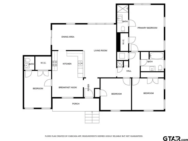 a picture of a floor plan