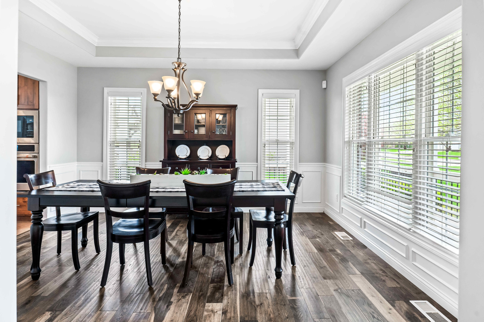 2213 Tyler Trail Bloomington, IL 61705 - Photo 10 of 58 a view of a dining room with furniture window and outside view