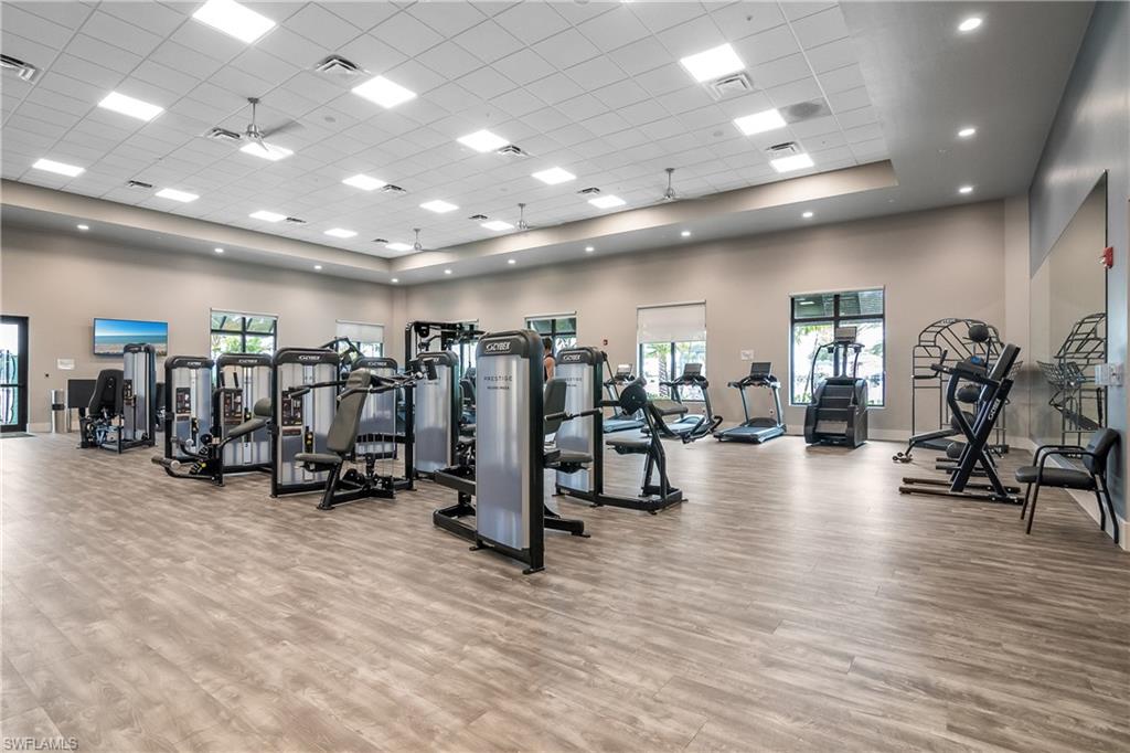 21094 Verawood Loop Estero, FL 33928 - Photo 42 of 49 a view of a room with gym equipment