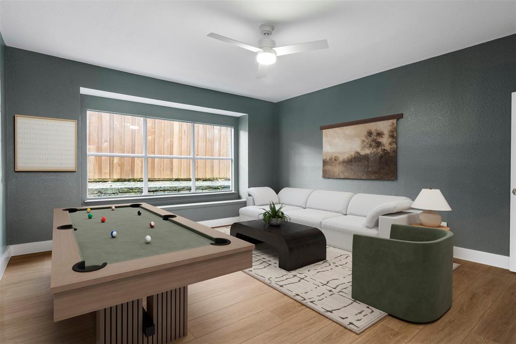 421 Ridge Meade Drive Lewisville, TX 75067 - Photo 10 of 36 a living room with furniture and window