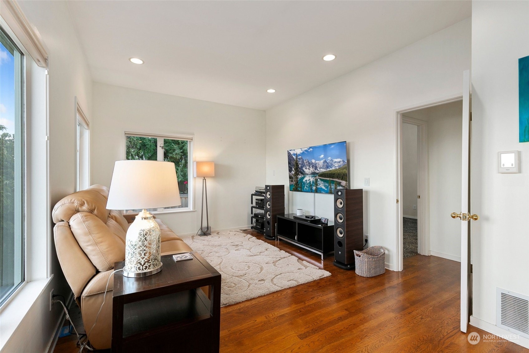 3205 South Judkins Street Seattle, WA 98144 - Photo 19 of 40 a living room with furniture and a flat screen tv