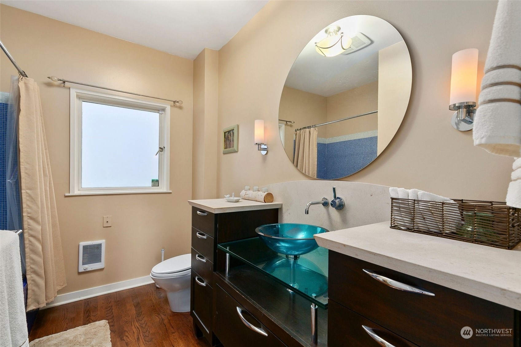 3205 South Judkins Street Seattle, WA 98144 - Photo 21 of 40 a bathroom with a sink and a mirror