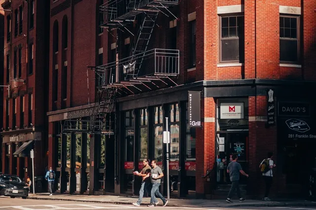 front view of a building