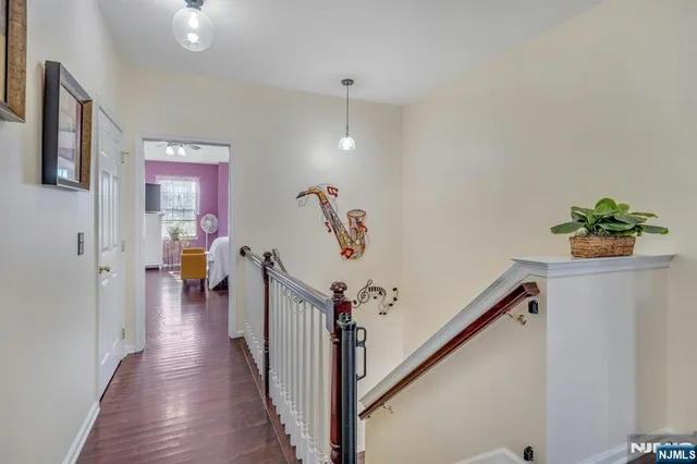 a front view of a building with street view